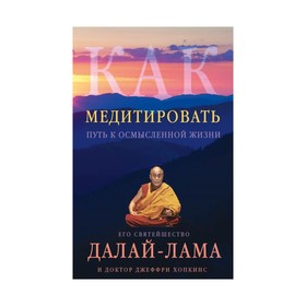 

Как медитировать. Путь к осмысленной жизни. Далай-лама