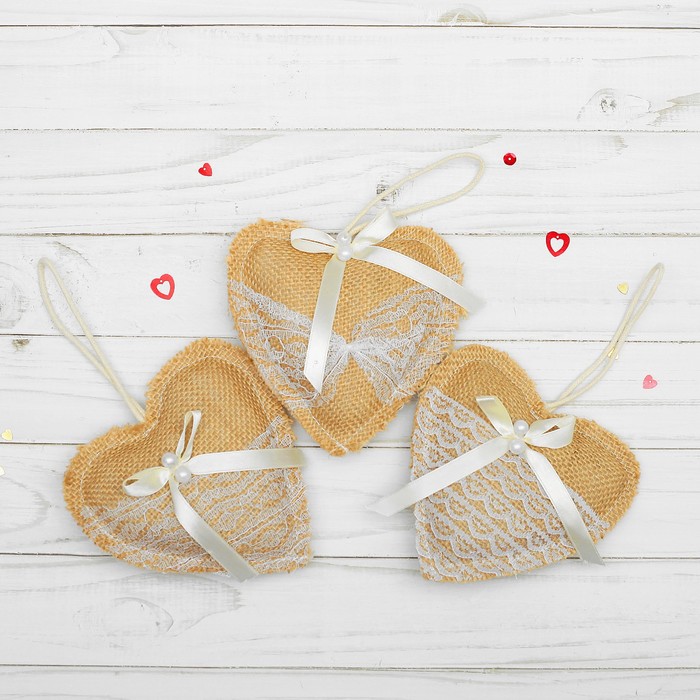 Мягкая игрушка-подвеска "Сердце"