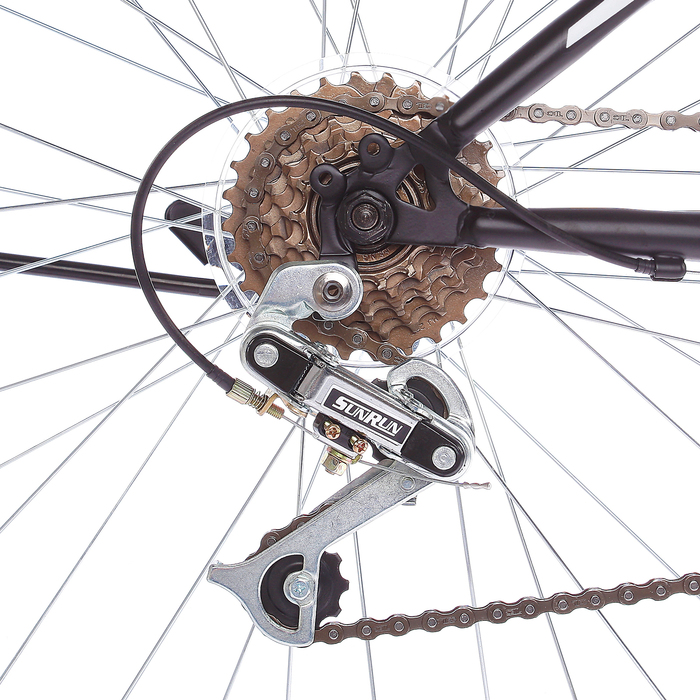 Велосипед 26" MTR Phantom 230V, 2017, цвет черный-оранжевый, размер 18"