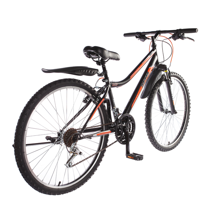 Велосипед 26" MTR Phantom 230V, 2017, цвет черный-оранжевый, размер 18"