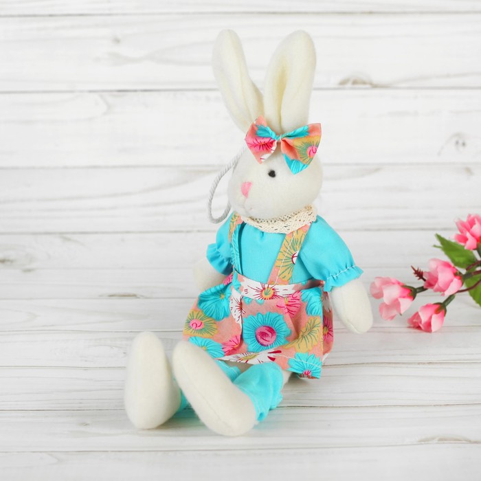 Мягкая игрушка-подвеска "Воздушный зайка" виды МИКС