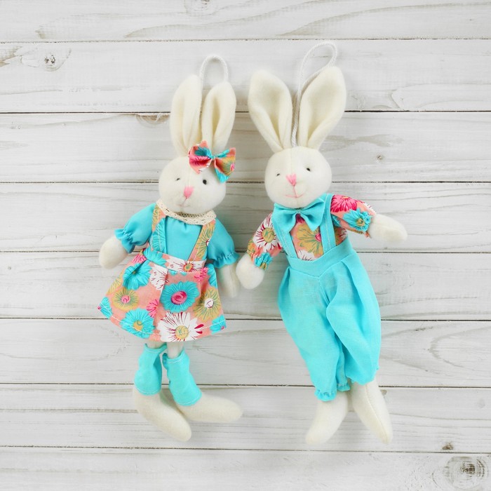 Мягкая игрушка-подвеска "Воздушный зайка" виды МИКС