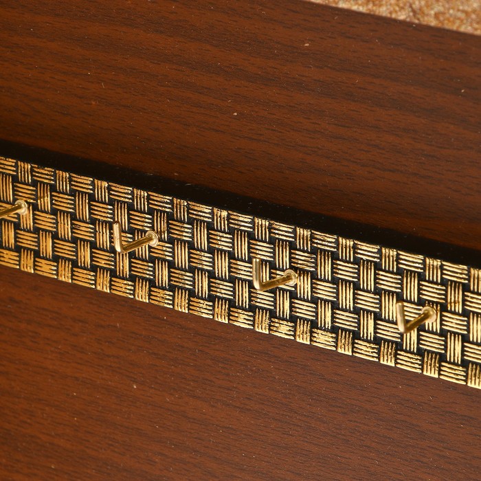 Ключница "Вино и виноград" багет 24х29х5 см