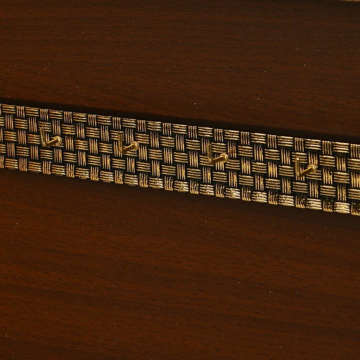 Ключница "Букет красных пионов" багет 24х29х5 см