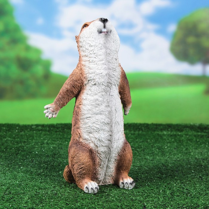 Садовая фигура "Сурок" лапки сзади