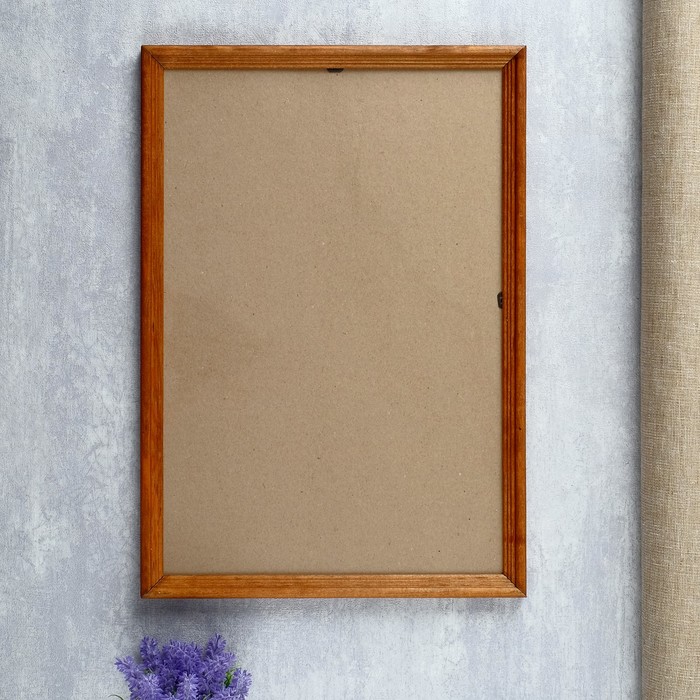 Фоторамка деревянная  30х45 см сосна мокко /7/