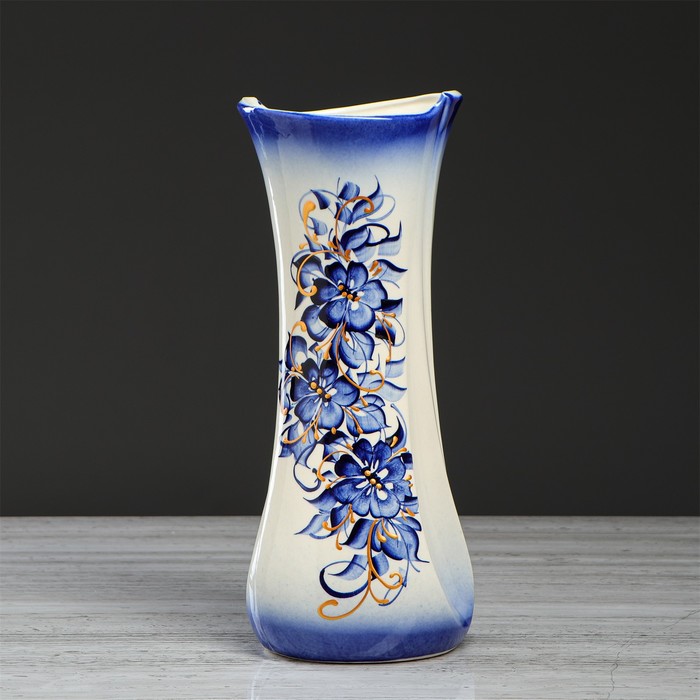 Ваза "Румба"гжель