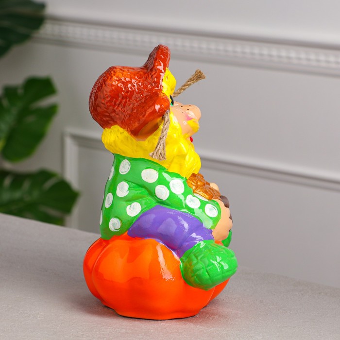 Копилка "Нафаня на тыкве", микс