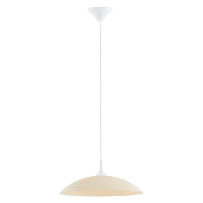 Люстра подвес MARTA 1x60Вт E27 белый 38x38x100см