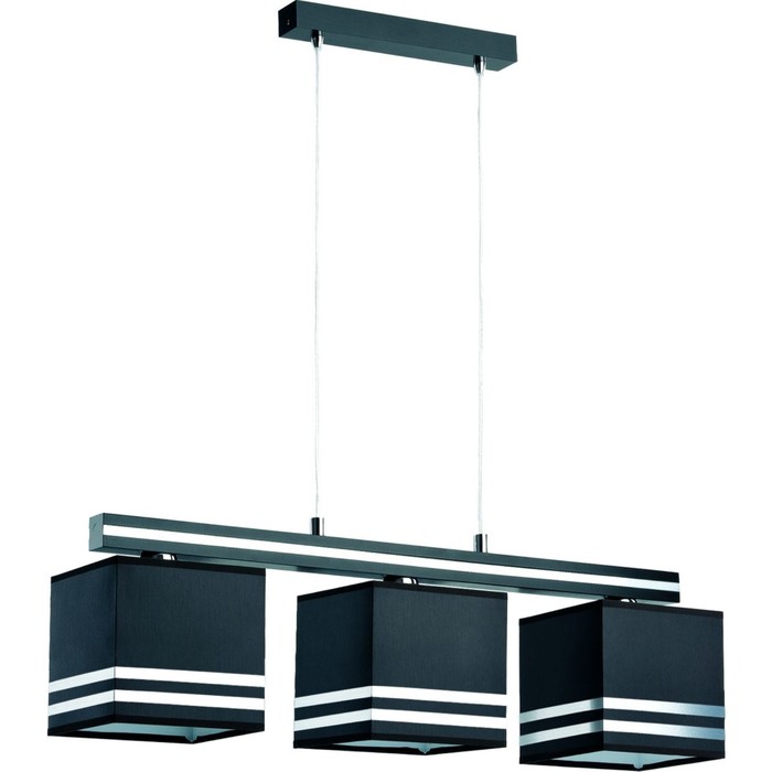 Светильник MOCCA 3x60Вт E27 венге, хром 73x77см