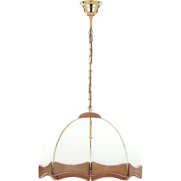 Светильник CZAJKA 3x60Вт E27 золото бук 46x46x77см