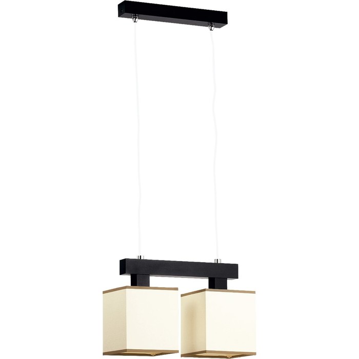 Светильник EWA VENGE 2x60Вт E27 венге, хром 34x13x90см