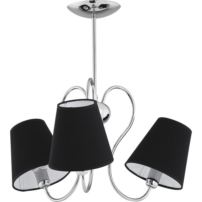 Люстра потолочная RIBERA 3x40Вт E14 хром 47x47x50см