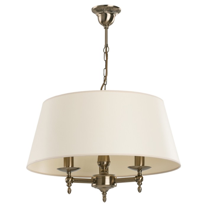 Люстра подвесная ROKSANA 3x40Вт E14 бронза 50x50x65см