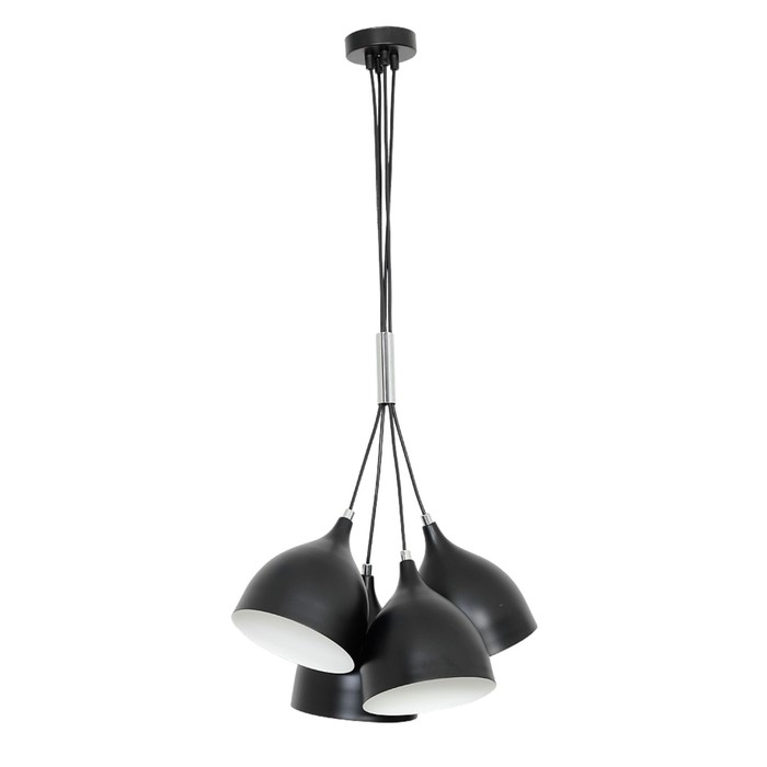 Светильник NOAK 4x60Вт E27 чёрный 35x35x90см