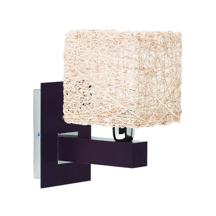 Бра ABAKA BEZ 1x40Вт E14 венге 18x18x21см