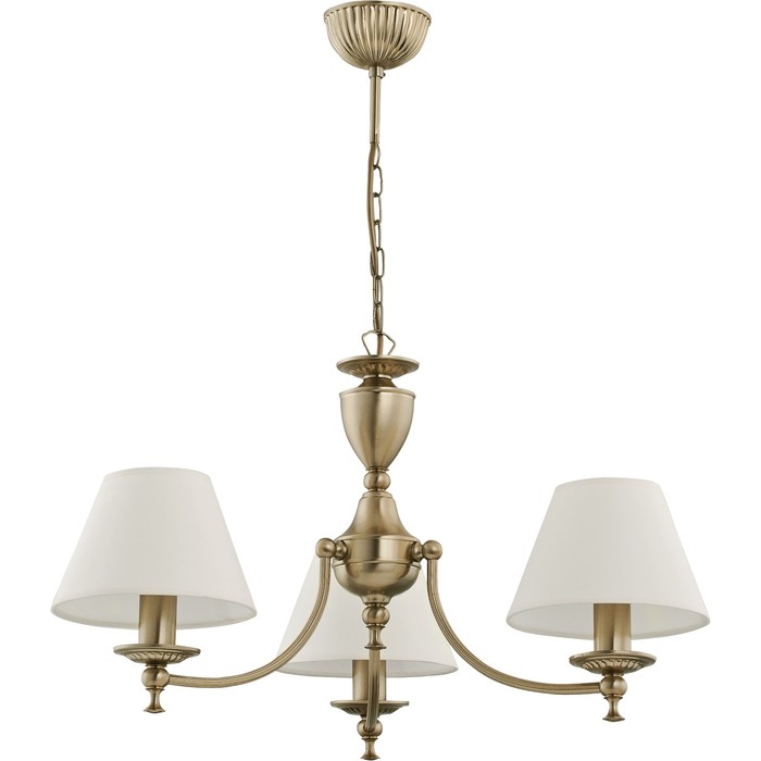 Люстра подвесная SOFIA 3x40Вт E14 бронза 40,8x40,8x64см