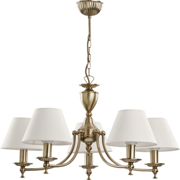 Люстра подвесная SOFIA 5x40Вт E14 бронза 63x63x64см