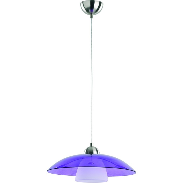 Светильник UFO 1x60Вт E27 хром 40x40x118см