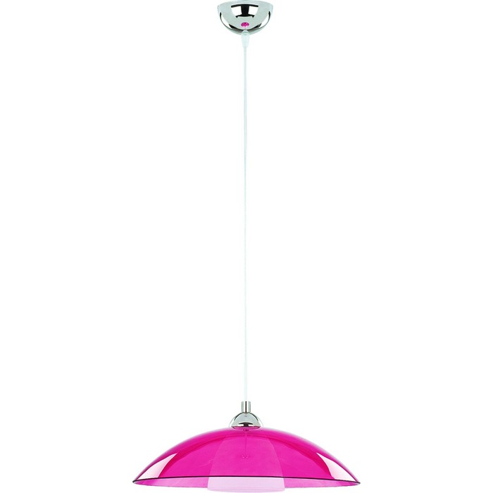 Светильник UFO 1x60Вт E27 хром 40x40x118см