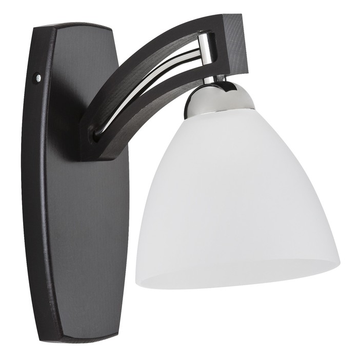 Бра MAGNAT VENGE 1x60Вт E27 венге, хром 24,5x20x22см