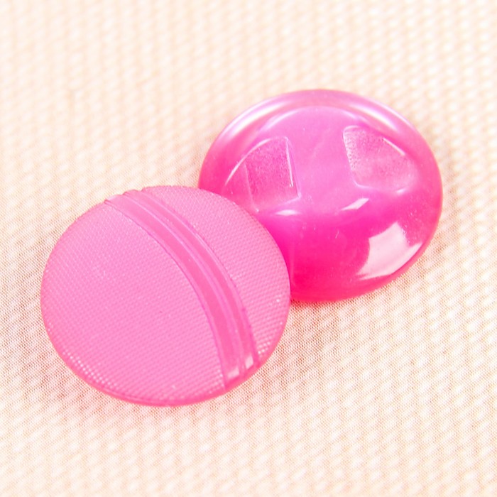 Пуговица костюмная, на ножке, 15мм, цвет розовый