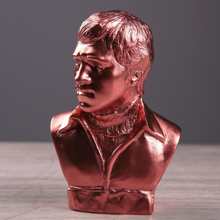 Бюст Высоцкий / медь, 15 см