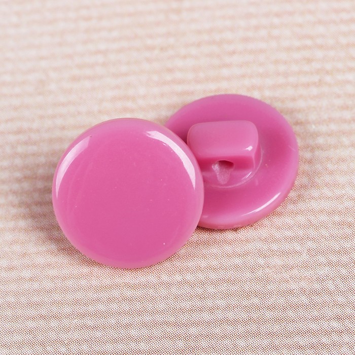 Пуговица костюмная, на ножке, 11мм, цвет сиреневый