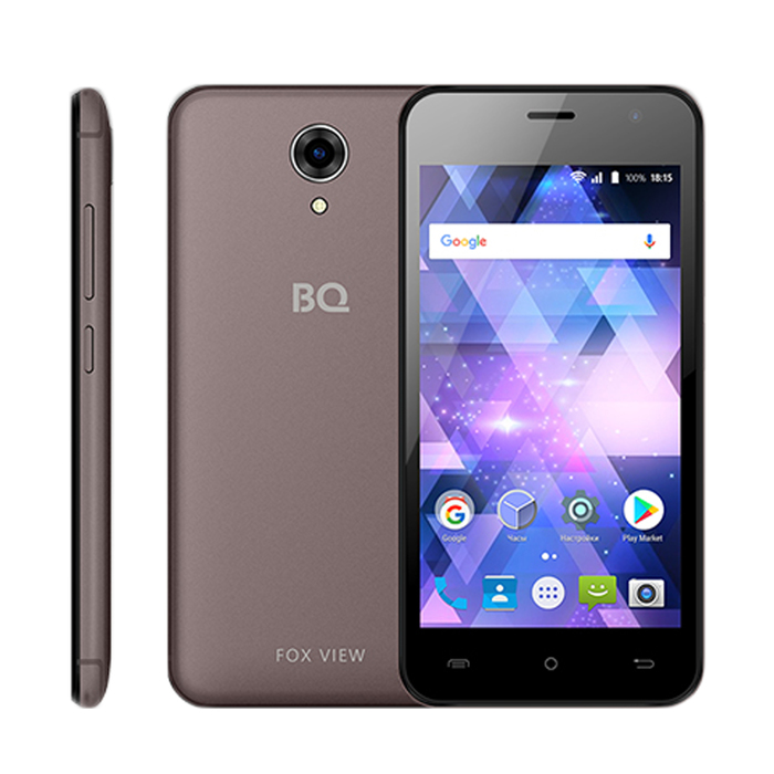 Смартфон BQ S-4585 Fox View Mokka 4,5" IPS,8Gb,1Gb RAM,1500mAh,цвет мокка