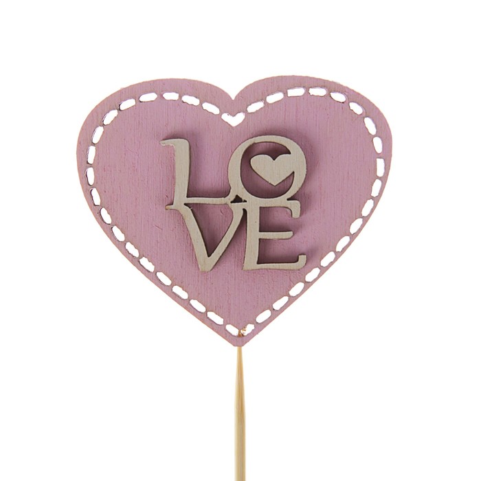 Топпер двухсторонний "LOVE", розовый