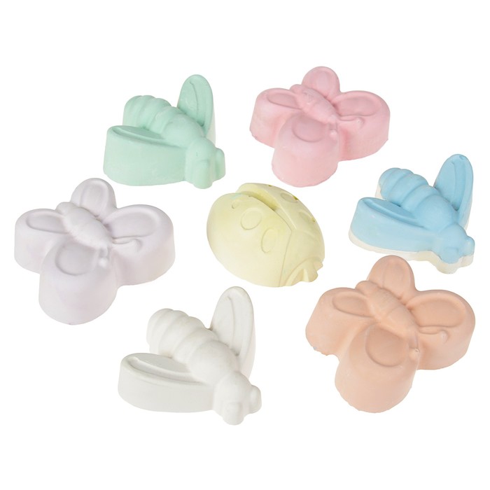 Мелки цветные 7 шт. 4 цвета «Фантазия», гиганты