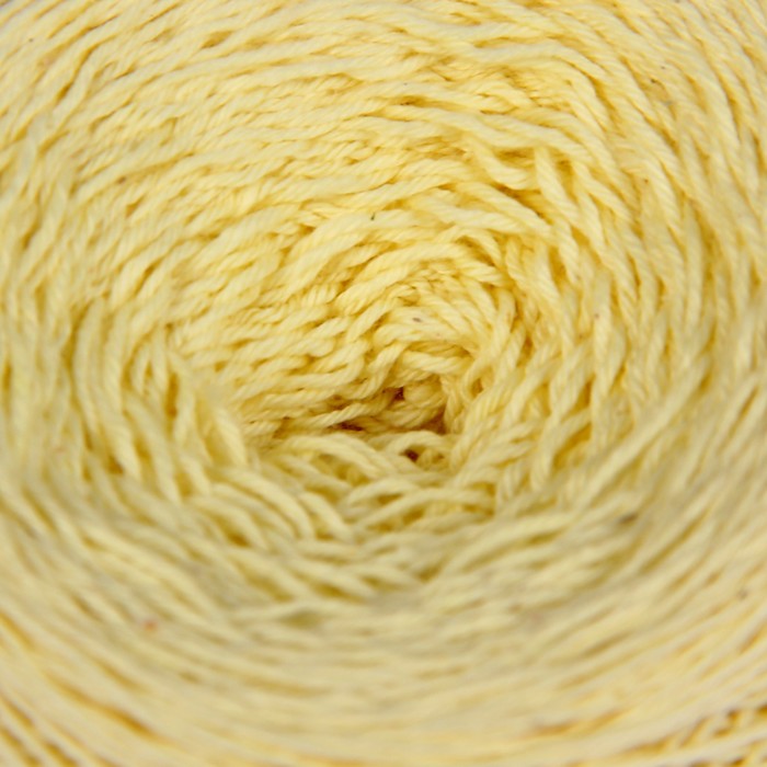 Нитки вязальные "Cotton 20/4" 250м/50гр 100%  хлопок (302 лимон)