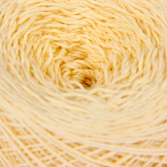 Нитки вязальные "Cotton 20/4" 250м/50гр 100%  хлопок (303 кремовый)