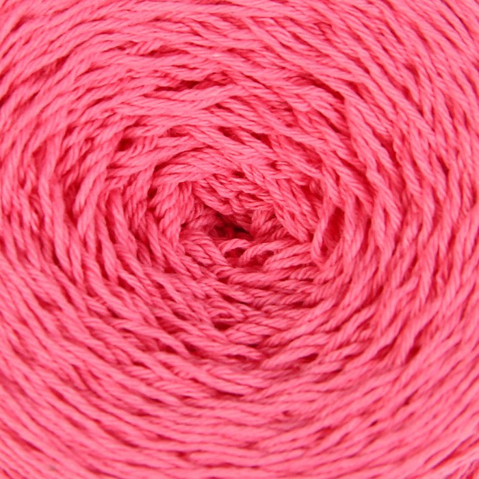 Нитки вязальные "Cotton 20/4" 250м/50гр 100%  хлопок (339 розовый)