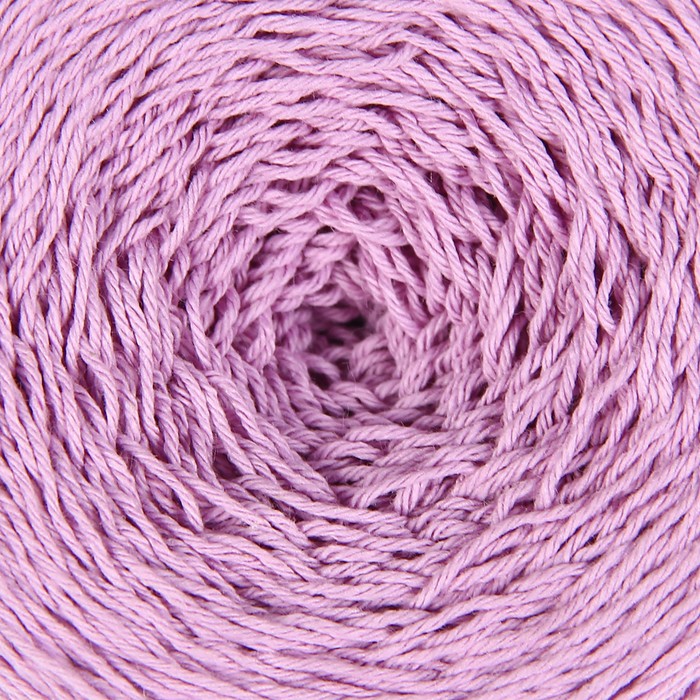 Нитки вязальные "Cotton 20/4" 250м/50гр 100%  хлопок (352 сирень)