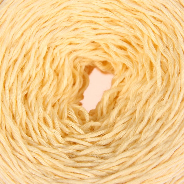 Нитки вязальные "Cotline 34,5/8" 216м/50гр 45% хлопок, 40% вискоза, 15% лён (песочный)