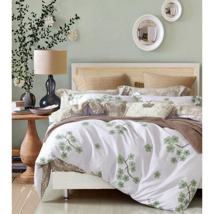 КПБ 2 сп., 220х245 см, 180х210 см, 70х70 см-2 шт., сатин TPIG2-278-70