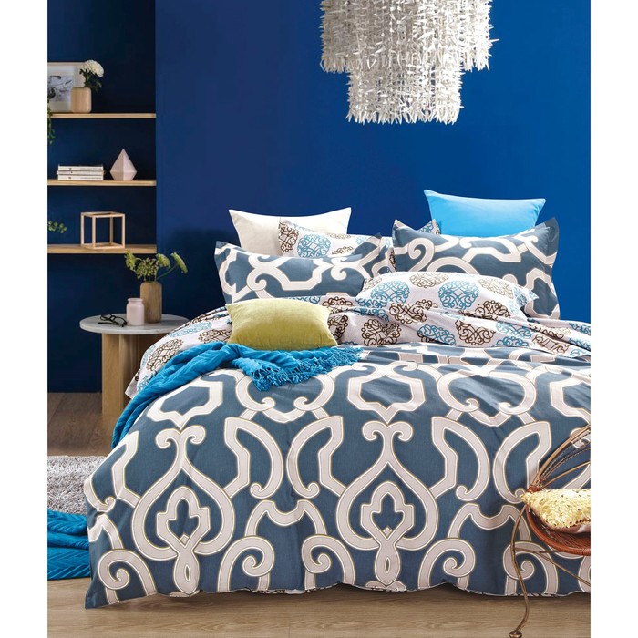 КПБ евро, 230х250 см, 200х220 см, 50х70 см, 70х70 см по 2 шт., сатин TPIG6-817