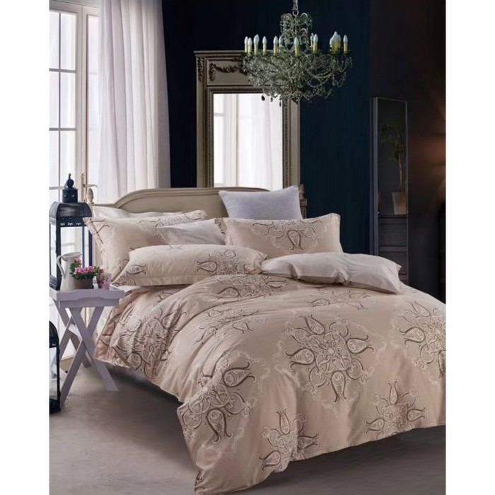 КПБ евро, 230х250 см, 200х220 см, 50х70 см, 70х70 см по 2 шт., сатин TPIG6-804