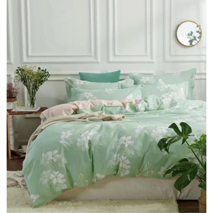 КПБ евро, 230х250 см, 200х220 см, 50х70 см, 70х70 см по 2 шт., сатин TPIG6-656