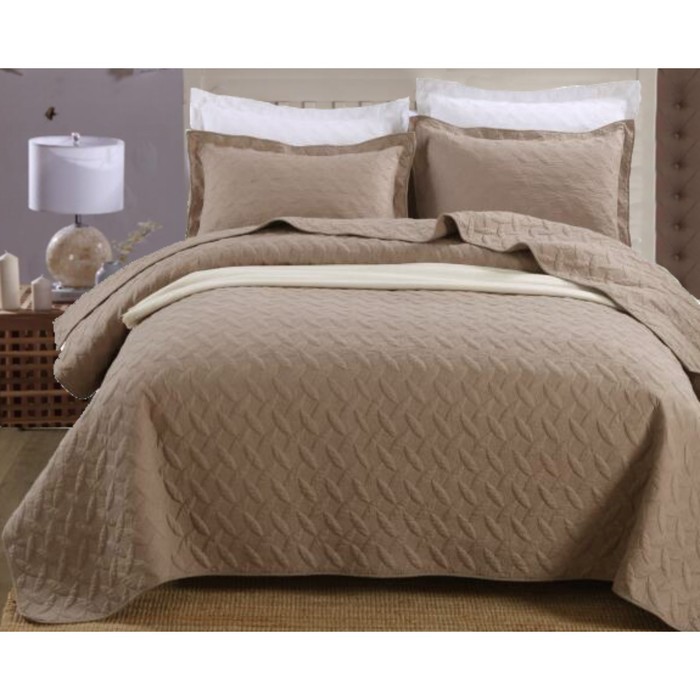 Комплект Pachwork: покрывало 230 × 250 см, наволочки 50 × 70 см - 2 шт