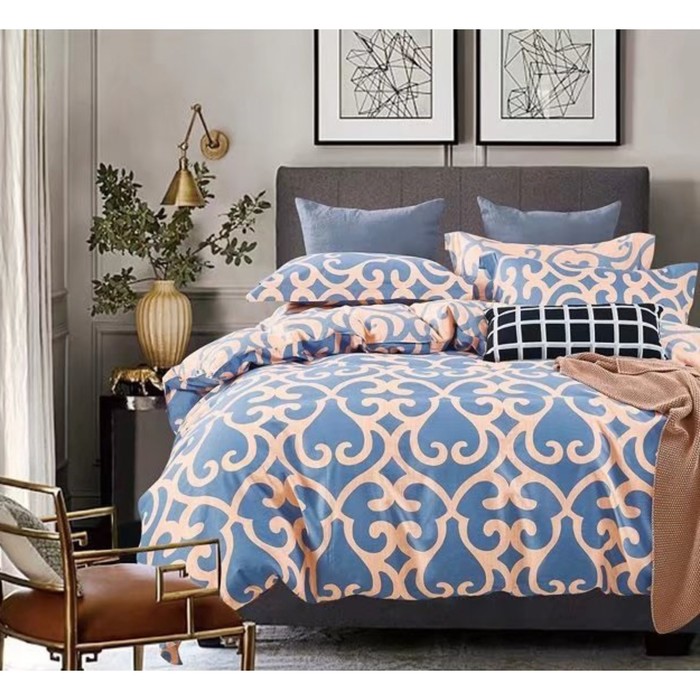 КПБ евро, 230х250 см, 200х220 см, 50х70 см, 70х70 см по 2 шт., сатин TPIG6-335