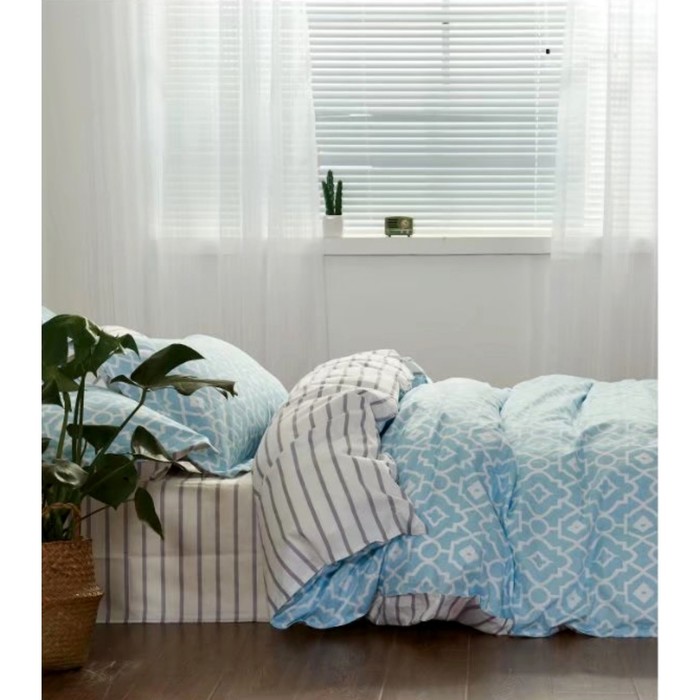 КПБ евро, 230х250 см, 200х220 см, 50х70 см, 70х70 см по 2 шт., сатин TPIG6-291