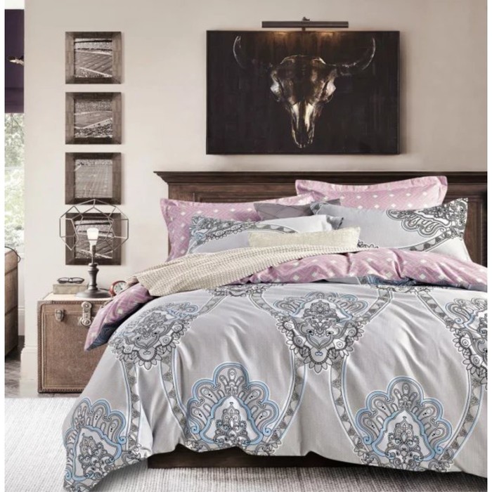 КПБ евро, 230х250 см, 200х220 см, 50х70 см, 70х70 см по 2 шт., сатин TPIG6-220