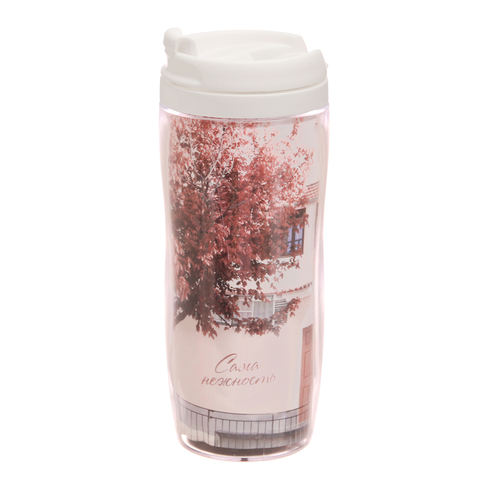 Подарочный набор "Самой прекрасной на свете": ежедневник и термостакан