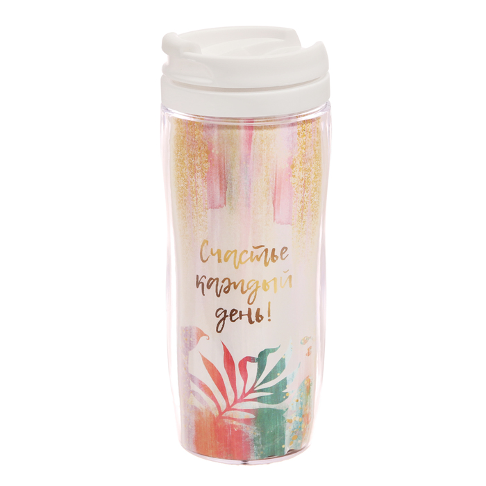 Подарочный набор "Ярких мгновений": ежедневник и термостакан