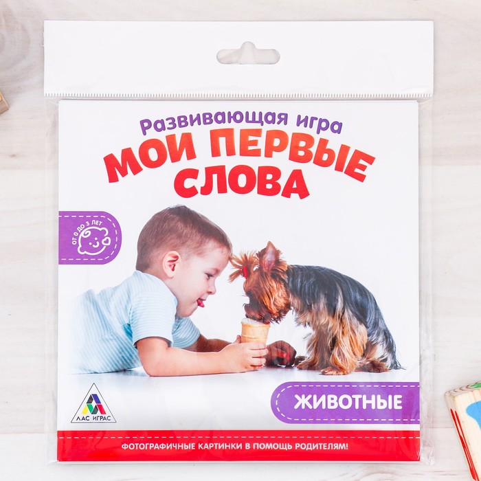 Игра развивающая «Мои первые слова» животные