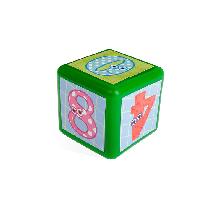 Кубики "Построй сам. Математика", 12 элементов