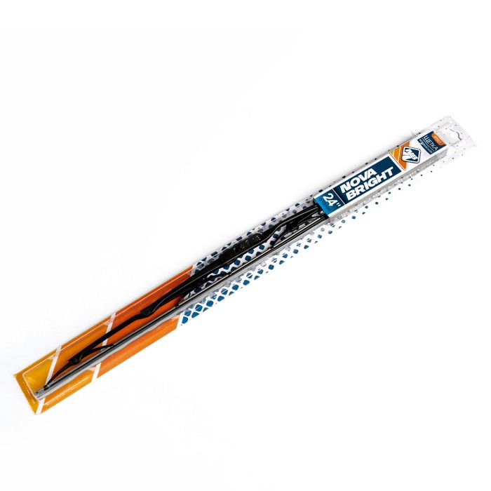 Щетка стеклоочистителя Nova Bright, каркасная, 610 мм/24*, тефлоновое покрытие