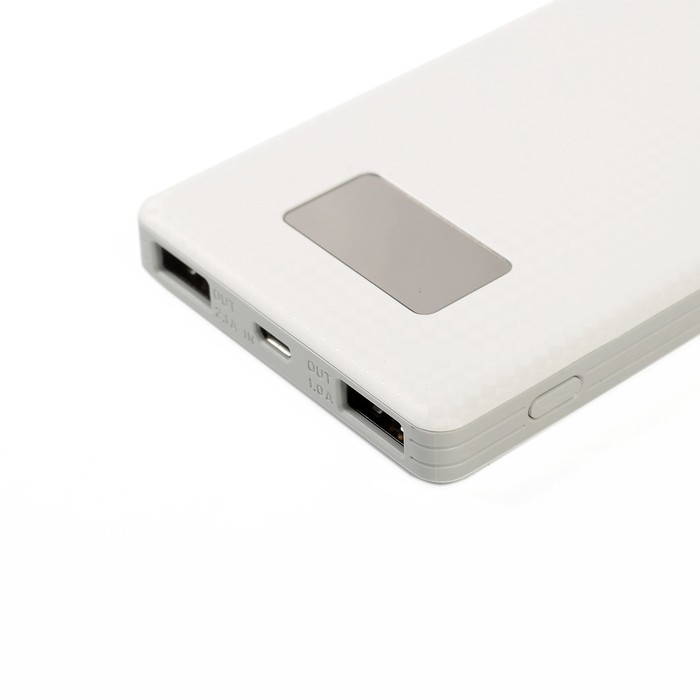 Аккумулятор внешний Pineng PN-960, полимерный, 6000мАч, белый